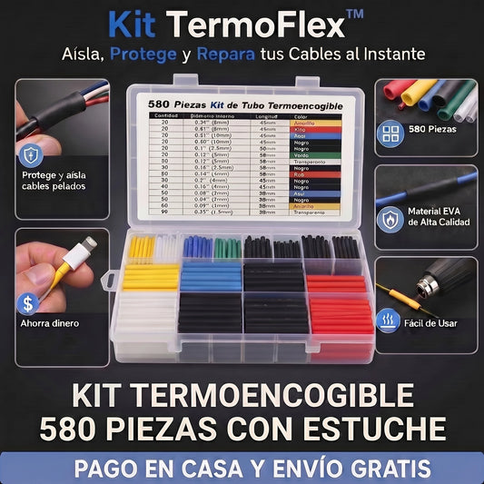 Kit TermoFlex™ – Kit de Tubos Termoencogibles para Cables