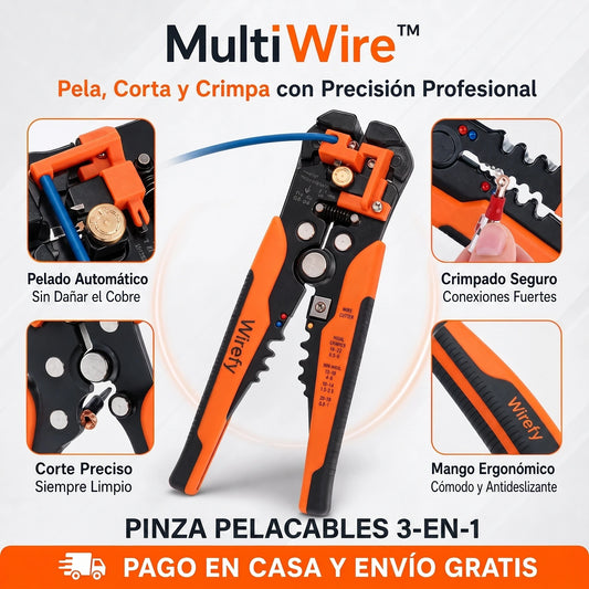 MultiWire™ – Pelacables Automático Multifuncional